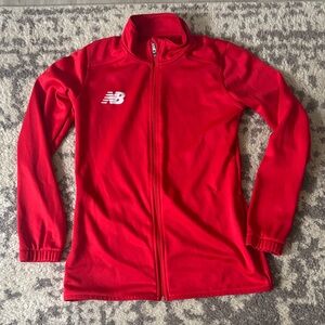 New Balance Vibrant Red Track Jacket